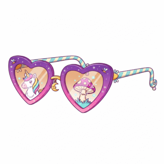 Demo eyewear hearts